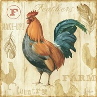 Joli Rooster II Fine Art Print