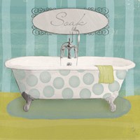 Polka Tub II Fine Art Print