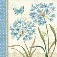 Blue Melody III Fine Art Print