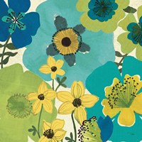 Garden Brights Cool IV Fine Art Print