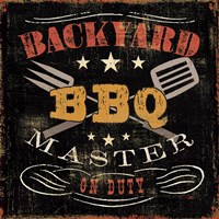 Backyard BBQ Fine Art Print