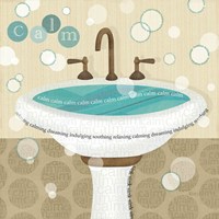 Dancing Bubbles I Fine Art Print