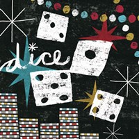 Vegas - Dice Fine Art Print