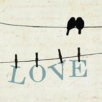 Bird Talk II Fine Art Print