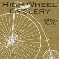 High Wheel Cyclery Fine Art Print