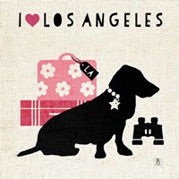 LA Pooch Fine Art Print