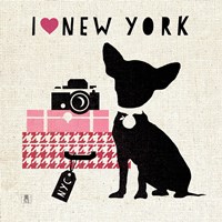 NY Pooch Fine Art Print