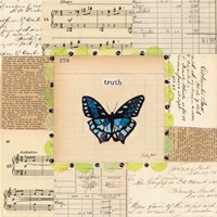 Truth Butterfly Fine Art Print