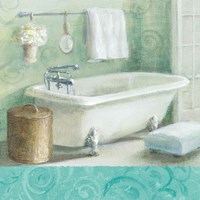 Refresh Bath Border I Fine Art Print