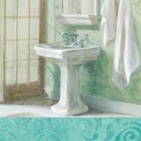 Refresh Bath Border II Fine Art Print