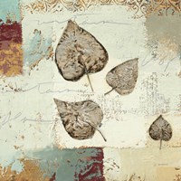 Silver Leaves I Fine Art Print