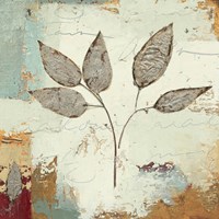 Silver Leaves III Fine Art Print