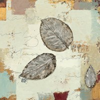 Silver Leaves IV Fine Art Print