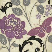 Perfect Petals I Lavender Fine Art Print