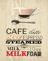 Cafe Latte Fine Art Print