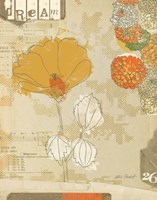 Collaged Botanicals II Fine Art Print