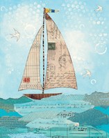 Coastal Notes I Fine Art Print