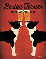 Boston Terrier Brewing Co. Fine Art Print