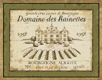 French Wine Label III Fine Art Print