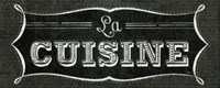 La Cuisine Chalk II Fine Art Print