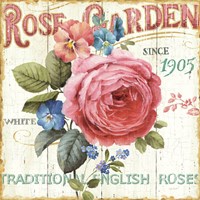 Rose Garden I Fine Art Print