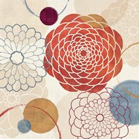 Abstract Bouquet I Fine Art Print