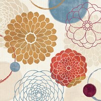 Abstract Bouquet II Fine Art Print