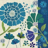 Blue Garden II Fine Art Print