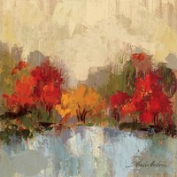 Fall Riverside I Fine Art Print