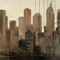 View from the Bridge I Fine Art Print