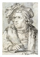 Portrait of a Man by Hendrick Goltzius - various sizes, FulcrumGallery.com brand