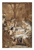 The Adoration of the Shepherds Fine Art Print