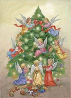 Tree Decorating by Sue Allison - various sizes