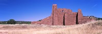 Ruins of building, Salinas Pueblo Missions National Monument, New Mexico, USA Fine Art Print