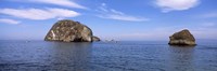 Two large rocks in the ocean, Los Arcos, Bahia De Banderas, Puerto Vallarta, Jalisco, Mexico Fine Art Print