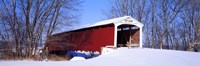 Neet Covered Bridge Parke Co IN USA Fine Art Print