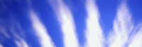 Cloud Stripes on a Blue Sky Fine Art Print