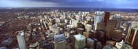 Aerial view of a city, Toronto, Ontario, Canada 2011 Fine Art Print