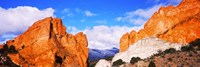 Rock formations, Garden of The Gods, Colorado Springs, Colorado, USA Fine Art Print