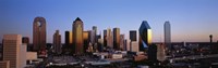 USA, Texas, Dallas, sunrise Fine Art Print