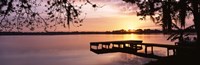 Lake Whippoorwill, Sunrise, Florida Fine Art Print