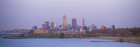 Skyline from the Water, Cleveland, Ohio Fine Art Print