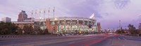 Baseball stadium at the roadside, Jacobs Field, Cleveland, Cuyahoga County, Ohio, USA by Panoramic Images - 27" x 9"