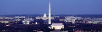 High angle view of Washington DC Fine Art Print