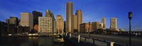 Skyscrapers in a city, Boston, Massachusetts, USA Fine Art Print