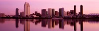 Skyline San Diego CA Fine Art Print