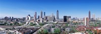 USA, Georgia, Atlanta, skyline Fine Art Print