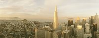 USA, California, San Francisco, Skyline with Transamerica Building Fine Art Print