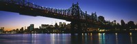 USA, New York City, 59th Street Bridge Fine Art Print