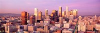 Sunset Skyline Los Angeles CA USA Fine Art Print